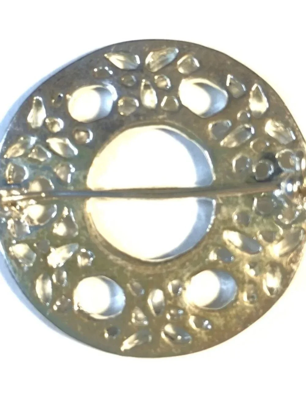 Celtic Trinity Tara Knot Irish Scottish Silver Brooch Ladies Pin